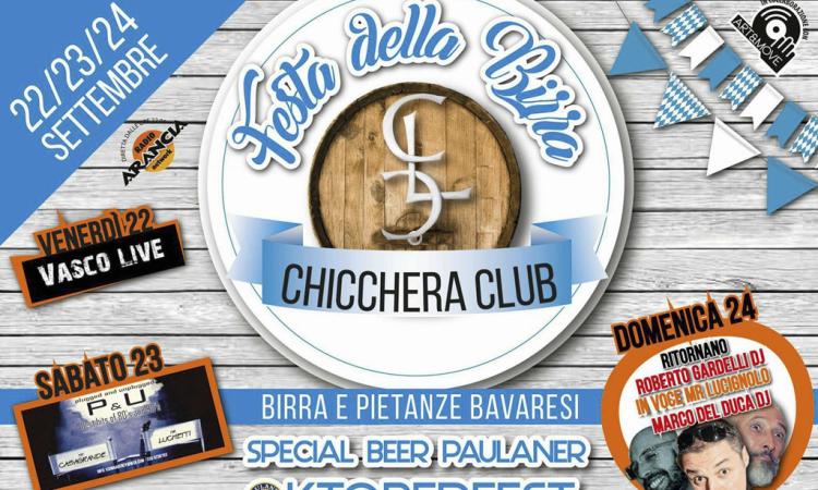 "La Chicchera" inaugura la nuova stagione con tre serate all'insegna dell'Oktoberfest