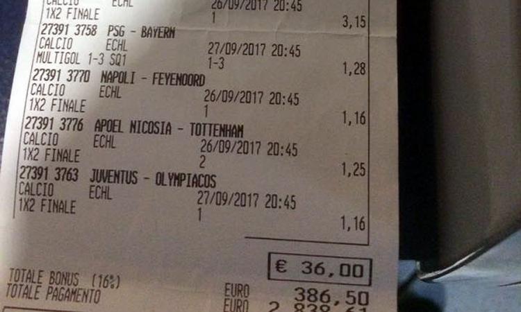 Montecosaro, scommessa sulle coppe europee al Piper 90 frutta un bel gruzzolo