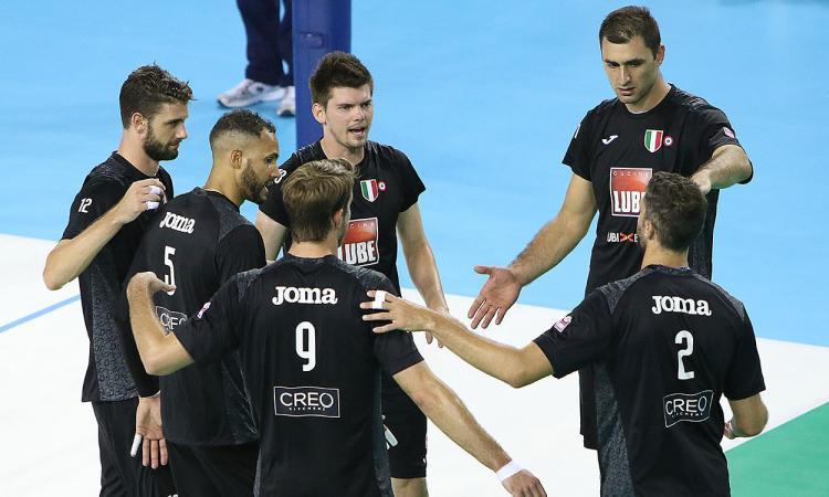 Volley, la Lube al lavoro verso l'esordio in campionato