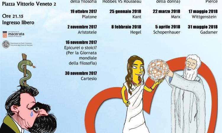 Macerata, tutti pronti per un viaggio nella storia della filosofia: al via la “La farmacia dei filosofi”