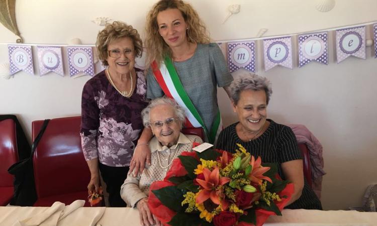 La civitanovese Raffaellina Mei compie 100 anni