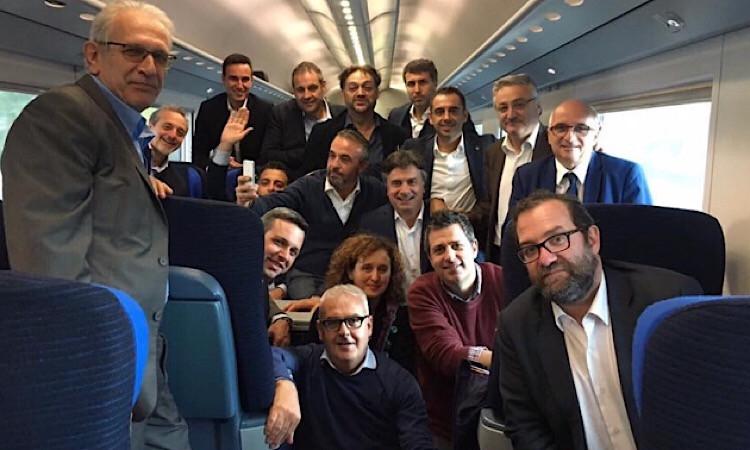 Tappa maceratese per Renzi e il suo treno "Destinazione Italia"