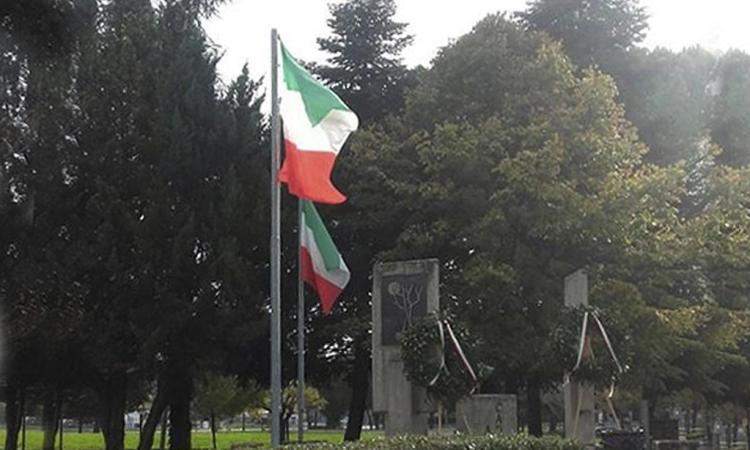 Montecosaro, perplessità sulla bandiera issata durante la cerimonia del 4 Novembre