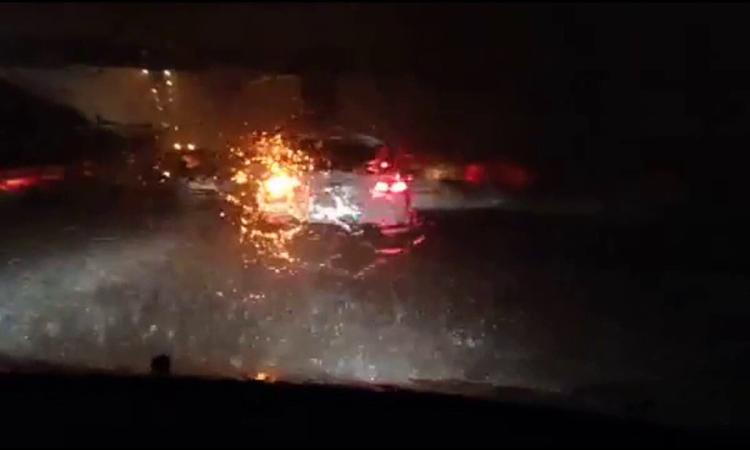 Maltempo, allagato un sottopasso: chiuso tratto di strada tra Colbuccaro e Corridonia
