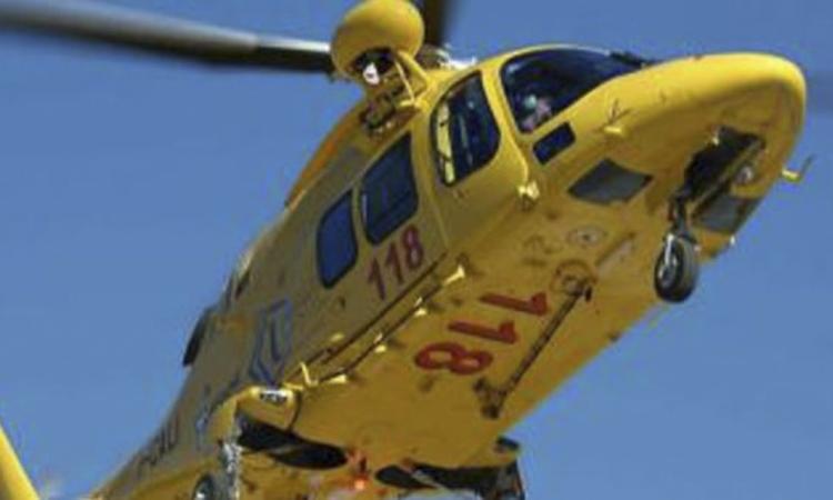 Matelica, investito un uomo: trasportato all'ospedale con l'eliambulanza