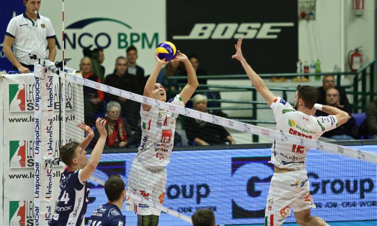 Quinta sinfonia Lube: vittoria di carattere a Monza per tre a uno