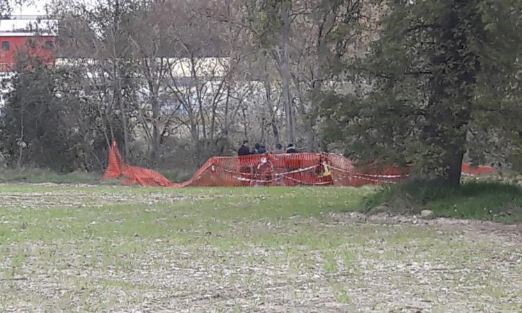 Tolentino, nuovo sopralluogo del Ris in contrada Pianarucci
