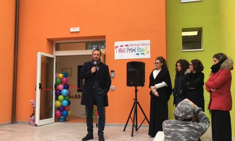 Montecassiano, inaugurata la nuova sede del centro per l’infanzia