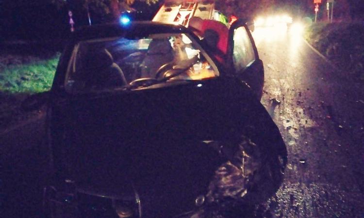 Tremendo fuoristrada fra Treia e Chiesanuova: 38enne operato d'urgenza