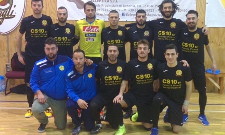 Trasferta a Cagli da dimenticare: il Futsal Potenza Picena torna a casa a mani vuote