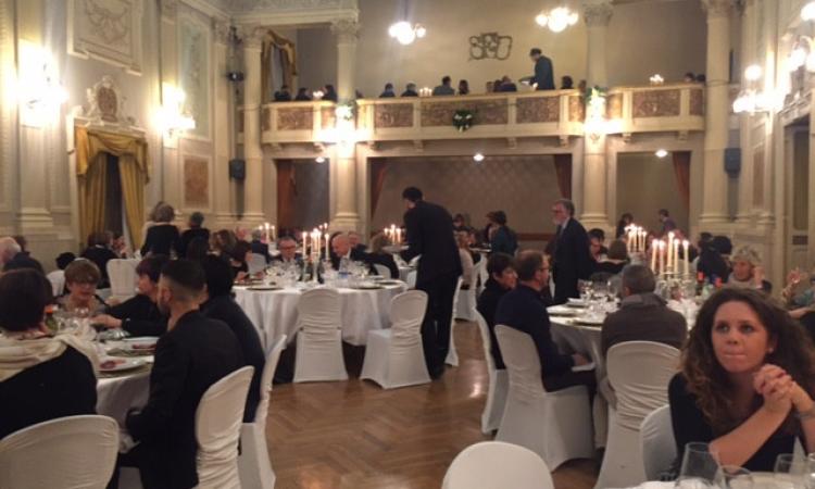 Serata di solidarietà alla Filarmonica di Macerata: successo per l'evento “Ceniamo insieme 2017”