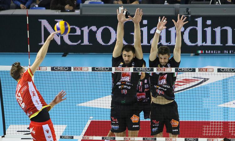 Lube, terza vittoria (3-0 al Teheran) e vetta del girone: in semifinale c'è il Belchatow