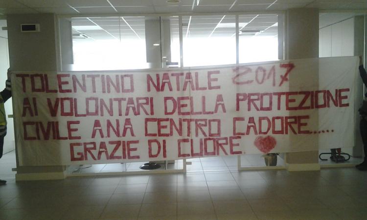 Sisma, solidarietà: continua il gemellaggio tra Tolentino e Auronzo di Cadore