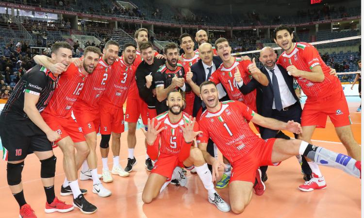 Tre a zero al Belchatow e la Lube vola in finale al Mondiale per Club