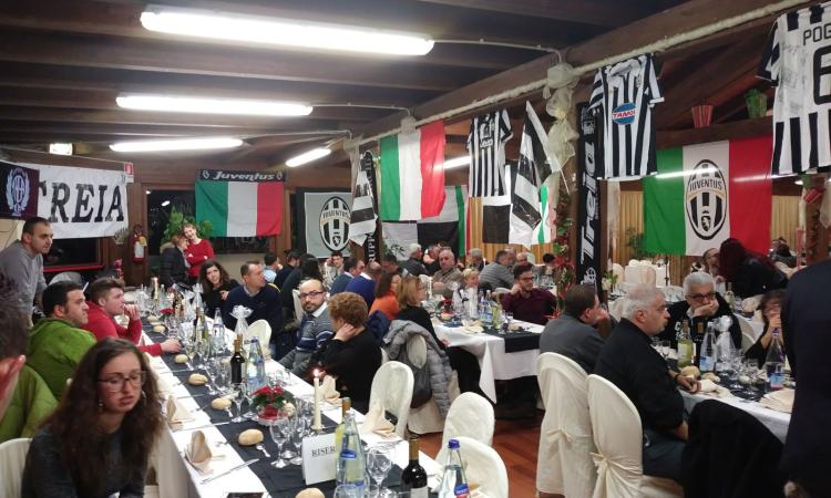 Lo Juventus Club di Treia festeggia il Natale con una conviviale tra tesserati