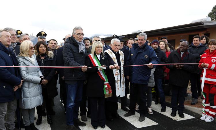 San Severino, consegnate le prime 68 Sae del villaggio "Campagnano" - FOTO