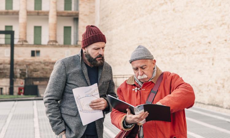 Macerata, Graham Vick in visita allo Sferisterio per "Il flauto magico" 2018