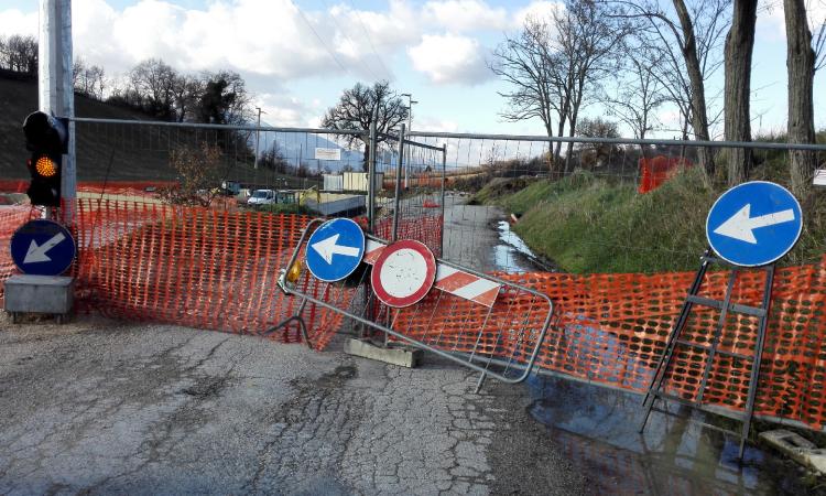 Camerino, lavori per le Sae: fermo da oltre un mese il cantiere di Piegusciano