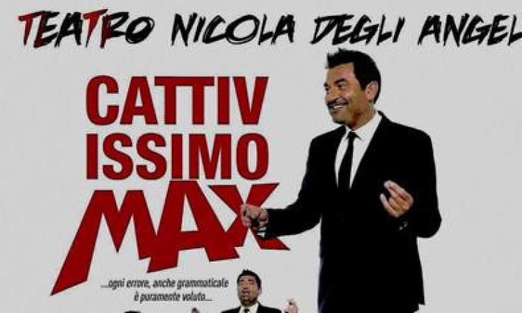 Montelupone, Max Giusti avvia la stagione al "Nicola degli Angeli"