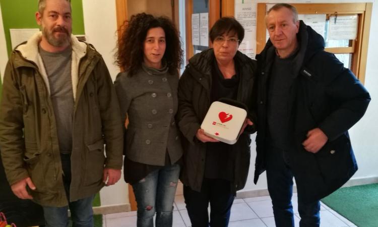 San Severino, donato defibrillatore al Tennis Club dalla Croce Verde e dai cittadini di Civitanova