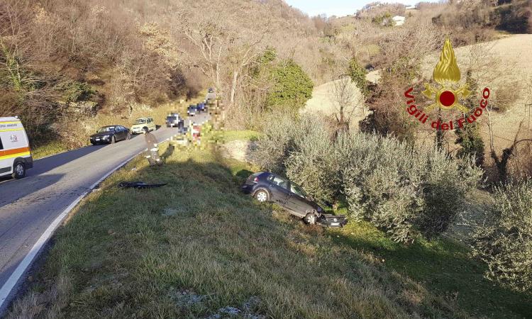 Cingoli, frontale a Santa Maria del Rango: allertata l’eliambulanza