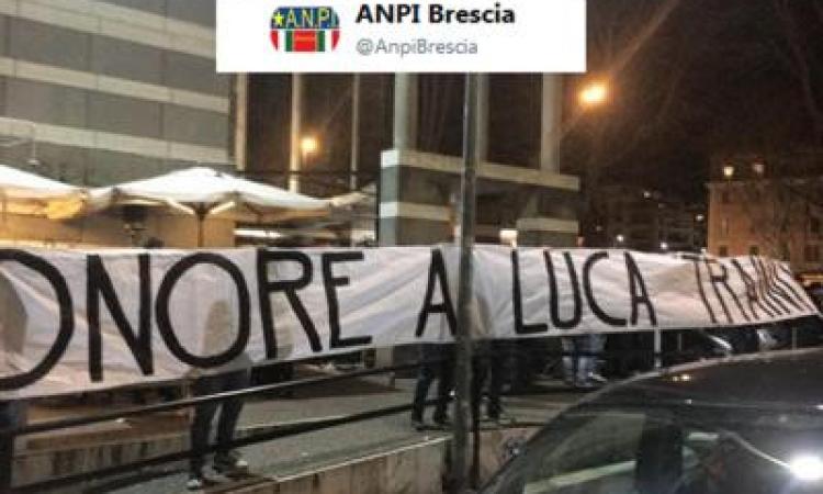 Choc a Roma: a Ponte Milvio compare lo striscione "Onore a Luca Traini"