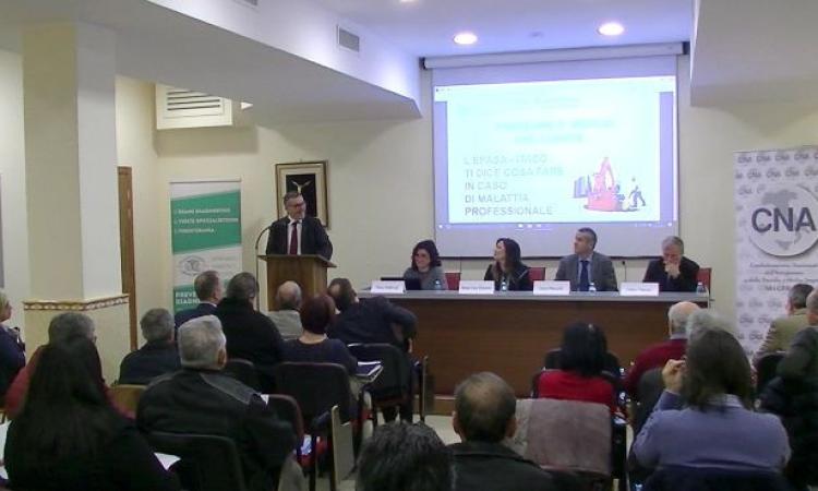 CNA territoriale di Macerata, le malattie professionali e il ruolo del Patronato Epasa Itaco