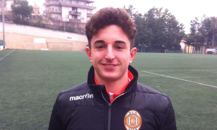 Helvia Recina, il golden boy Tommaso Massini segna la sua prima rete "da grande"