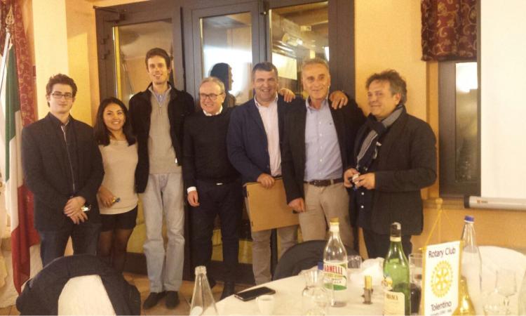 Il Rotary di Tolentino finanzia due borse di studio per la ricostruzione post sisma