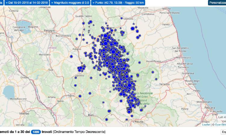 Il sismologo Amato (Ingv): "Dopo 18 mesi sequenza in Italia centrale ancora attiva ma con rilascio di energia molto minore"