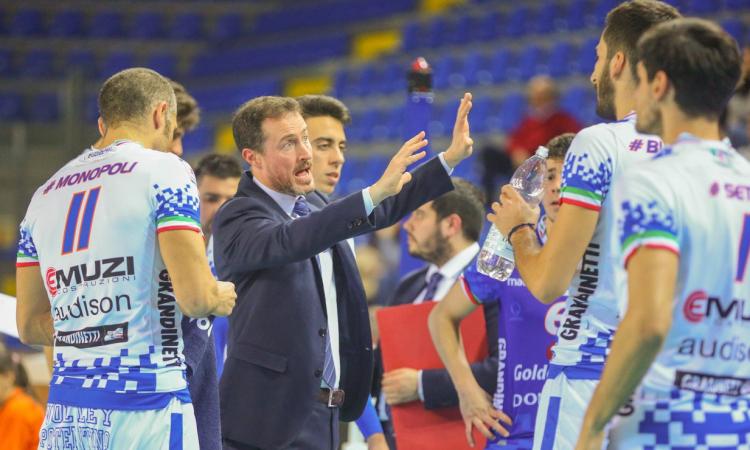 Volley, il tecnico della GoldenPlast Potenza Picena: "Mi aspettavo di più dai ragazzi"