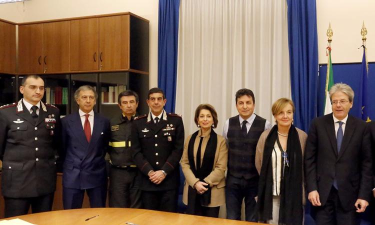 Il premier Gentiloni in provincia, da Pieve Torina a Macerata passando per Tolentino - FOTO E VIDEO