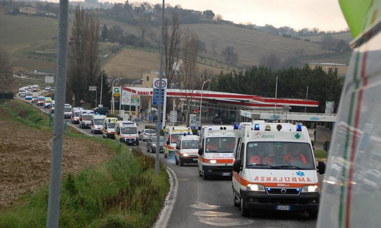 Anpas Marche: "Ancora irrisolti i problemi che affliggono le organizzazioni di volontariato, dal 1° marzo le ambulanze si fermano"