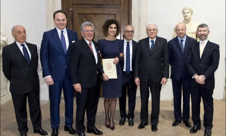 Adolfo Guzzini, Presidente iGuzzini illuminazione, riceve il Premio Leonardo 2017