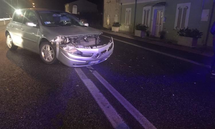 Incidente sulla statale a Civitanova: due persone all'ospedale
