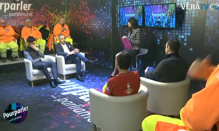 Una delegazione ProCiv di Civitanova e Montecosaro su VeraTV - VIDEO
