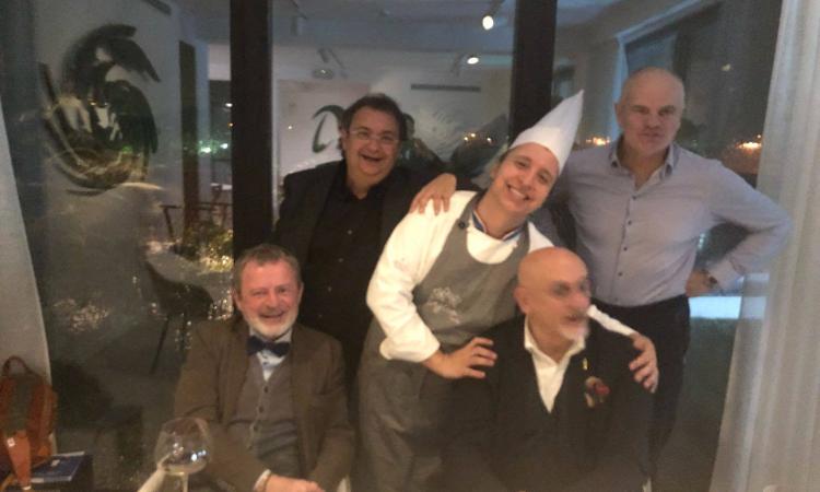 Lo chef della Regina d'Inghilterra a cena al Tiglio in Vita a Porto Recanati