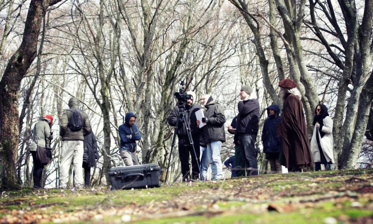 Primo ciak a Canfaito per la docu-fiction "Il ritratto di Leonardo"