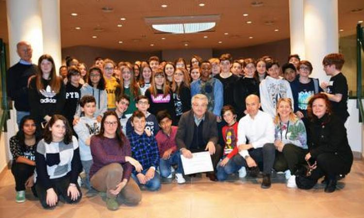 Gli studenti del Convitto di Macerata in visita in Regione