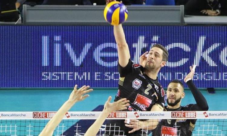 Volley Champions League, derby italiano per la Lube: all'Eurosuole arriva Trento