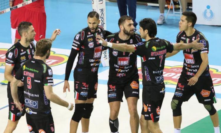 Lube, i destini della stagione passano per Trento e Modena Lube, i destini della stagione passano per Trento e Modena