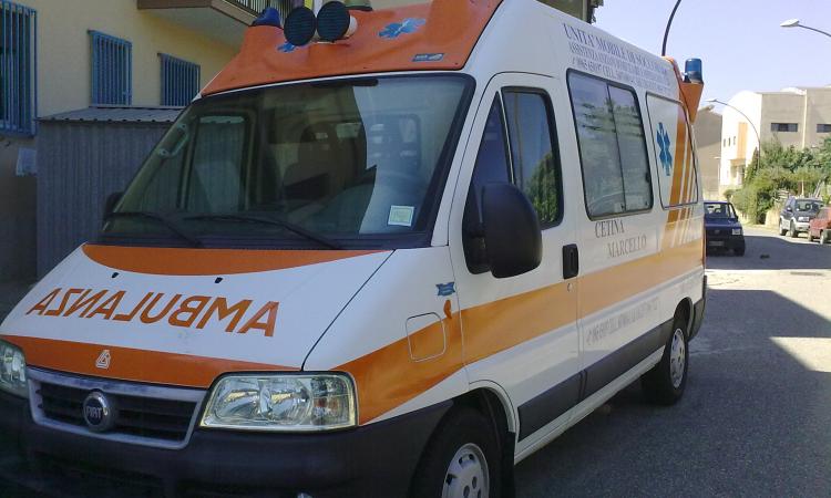 Un'ape nell'abitacolo, ragazza si schianta contro un palo