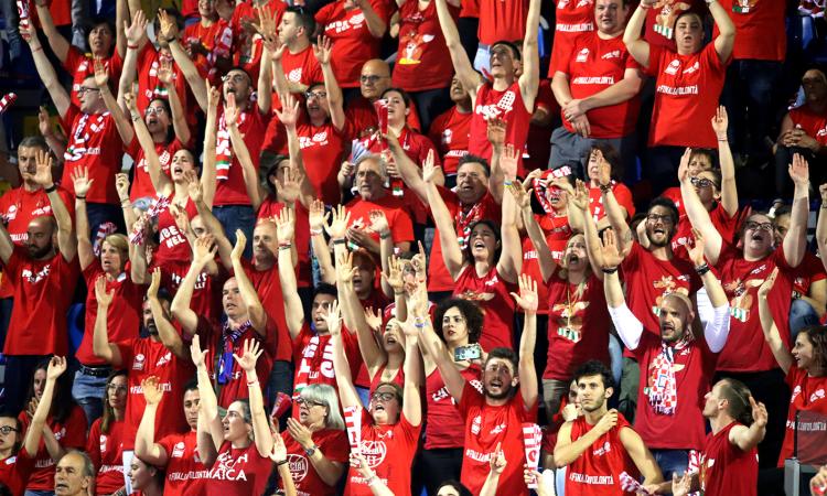 Le emozioni di Lube - Perugia nel foto racconto di Guido Picchio - FOTO