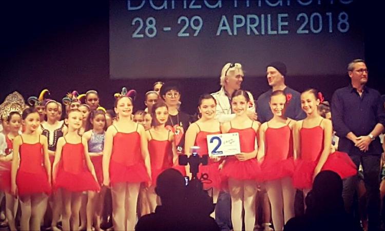 "Danza Marche": sul podio le giovani allieve di danza classica della palestra Officina di Fidia di Corridonia