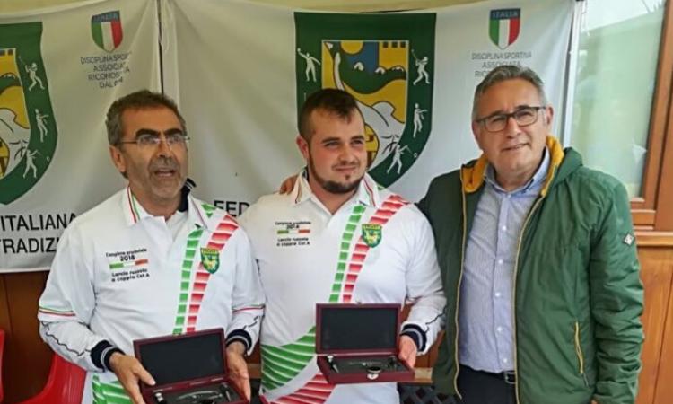 Campionato provinciale di ruzzola a coppia: ecco i vincitori