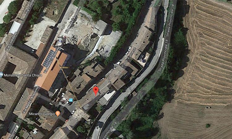 Ancora danni per le scosse di aprile, a Camerino chiude via Farnese