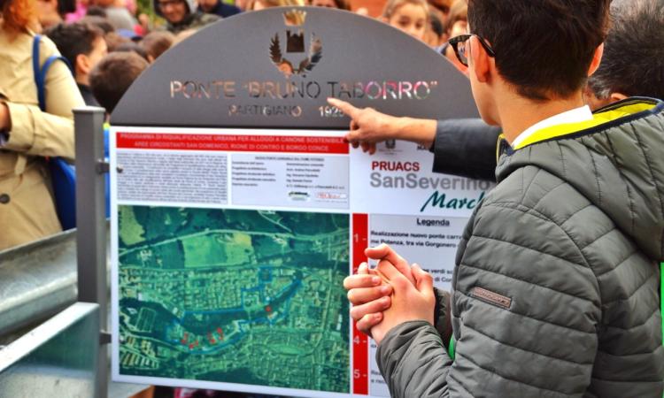 Studenti maceratesi in visita ai luoghi della Resistenza settempedana