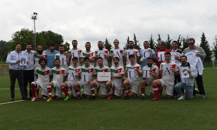 "Il calcio aiuta": lo sport nel segno della solidarietà a Camerino "Il calcio aiuta": lo sport nel segno della solidarietà a Camerino