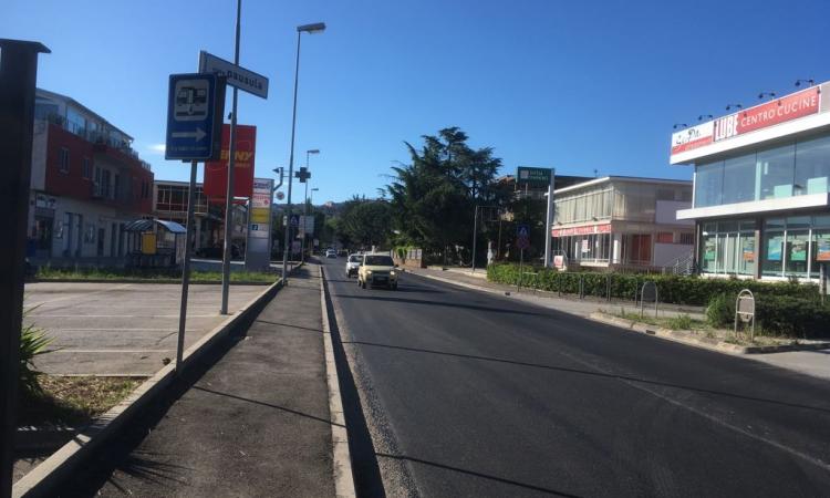 Completati i lavori di sistemazione lungo la provinciale Corridoniana