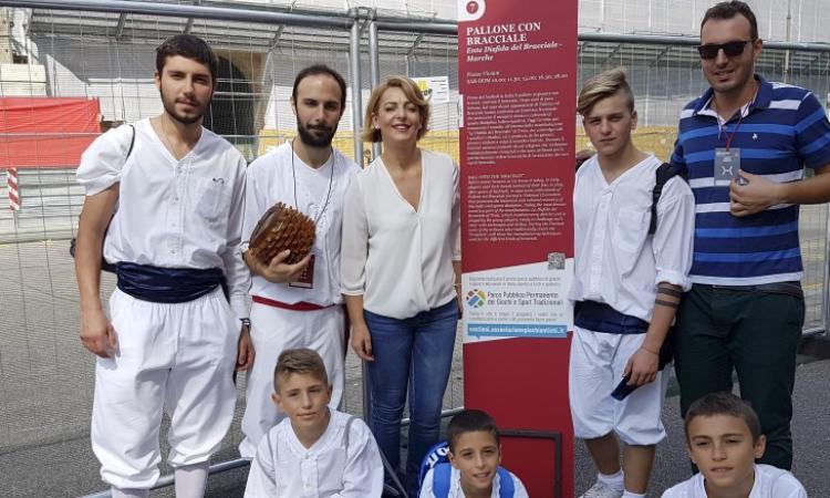 Treia e il Bracciale nella rete italiana giochi e sport tradizionali